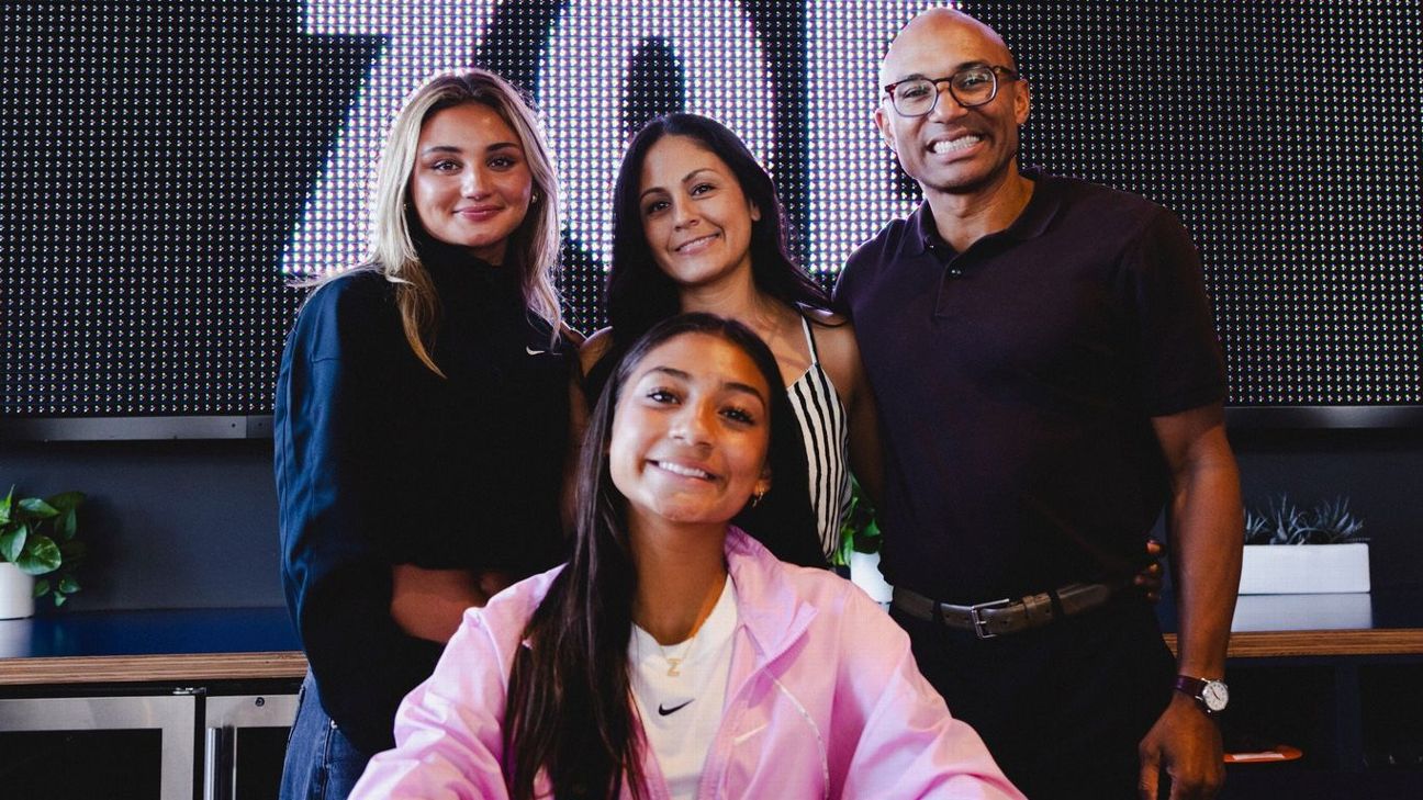 14岁佐伊·汤普森签约耐克，延续汤普森姐妹体育故事